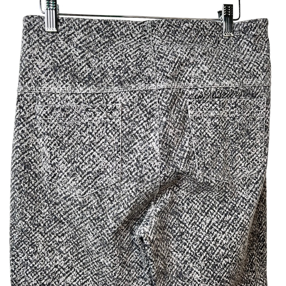 Lyssé Printed Cotton Twill Stretch High Waisted Leggings L - Picture 12 of 13